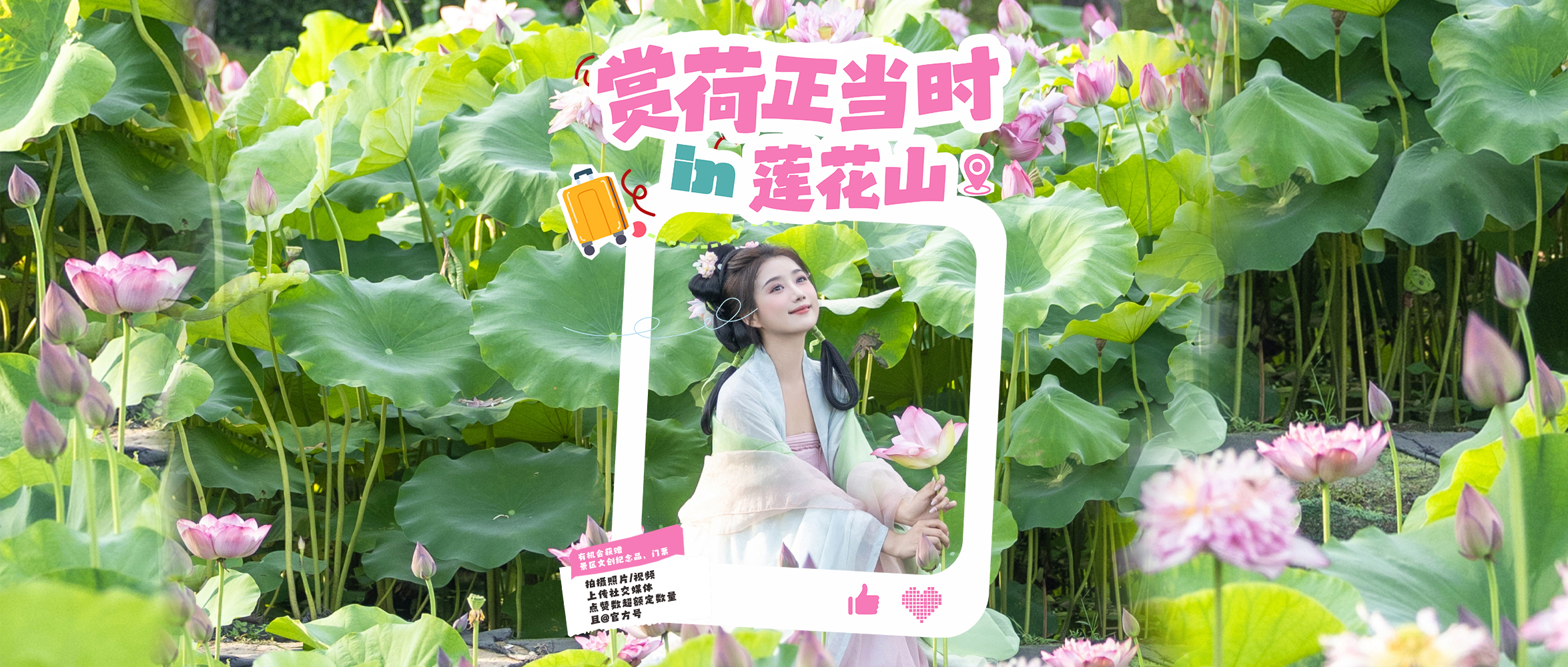 莲动全城·镜遇莲华｜拍下你的莲峰高光时刻，赢限量文创好礼！