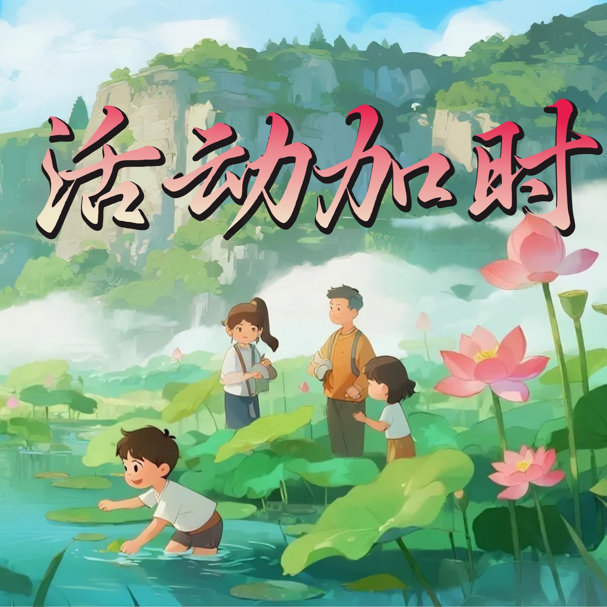 荷花正盛，活动加时！“滴”至六折！