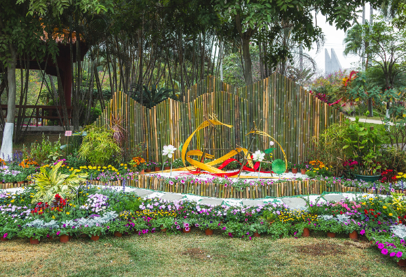 一峰藏古今，一景赴新春丨莲花山邀你以设计为笔，绘莲峰园林新篇